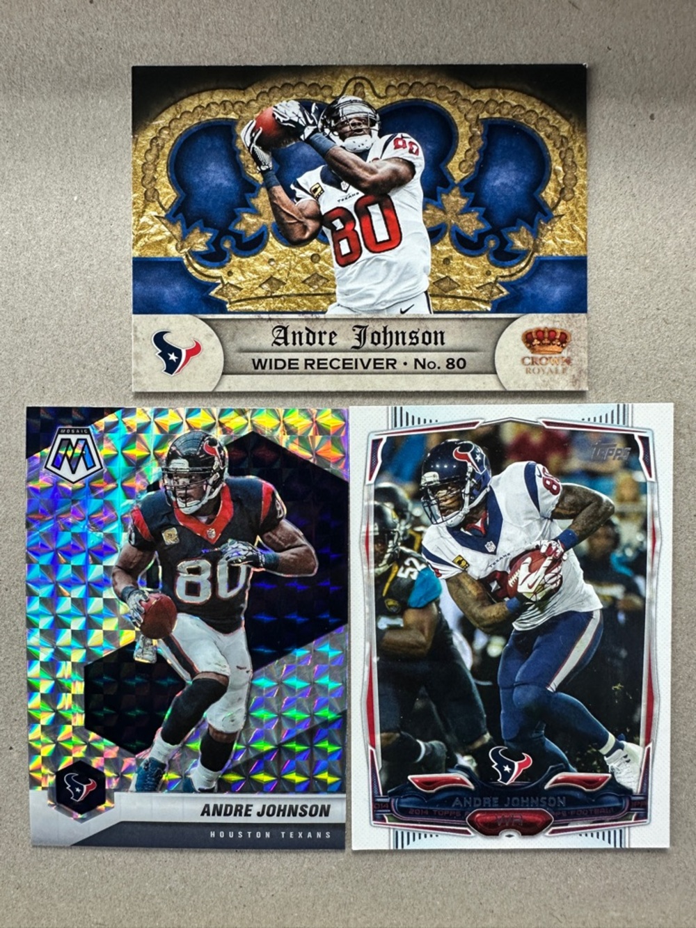 Texans Nico Collins/Andre Johnson/Tank Dell & CJ Stroud/Marks Rookies lot of 17 - Picture 4 of 15
